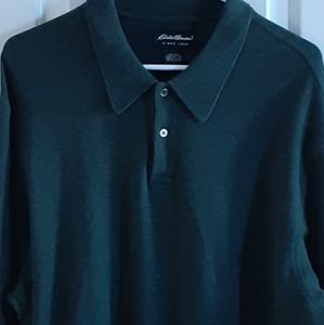 Eddie Bauer Since 1928 Super Soft Cotton 2 Button Large Pullover